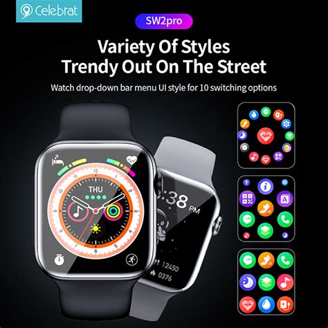 CELEBRAT SW-13 SMART WATCH - BLACK