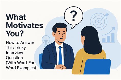 What Motivates You? How to Answer This Tricky Interview Question (With ...