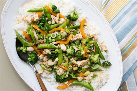 Chicken With Snow Peas