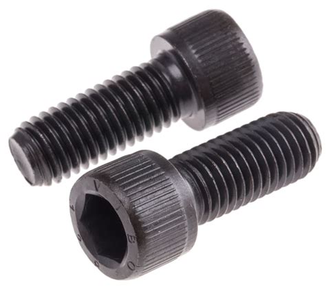 RS PRO | RS PRO Black, Self-Colour Steel Hex Socket Cap Screw, DIN 912 ...