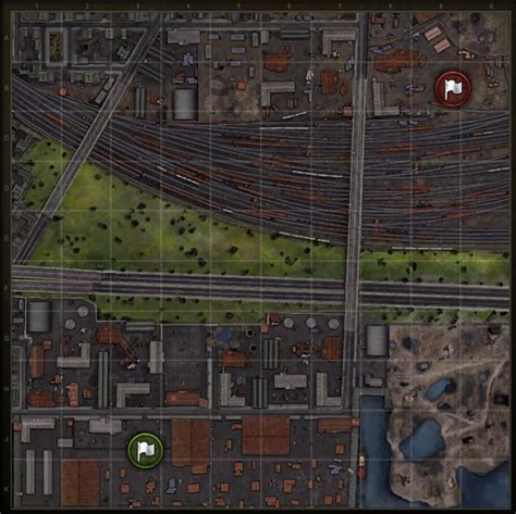 World of Tanks Map - Game Map