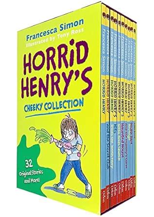 Horrid Henry's Cheeky Collection 10 Books Box Set by Francesca Simon ...