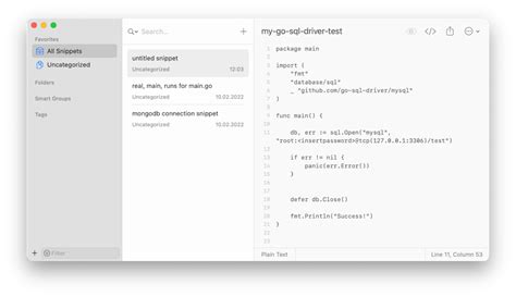 Go Syntax MySQL 的图像结果