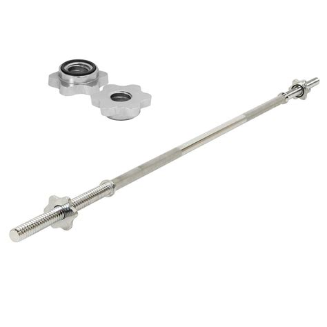 Buy Dolphy Straight Barbell Rod 5 Feet 25mm Standard with Spinlocks ...