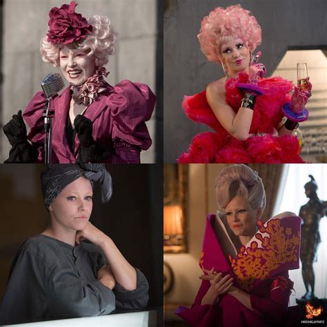 Effie Trinket evolves from a Capitol devotee to the Mockingjay’s ...