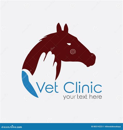 Logo For Veterinary Hospital Vector Illustration | CartoonDealer.com ...