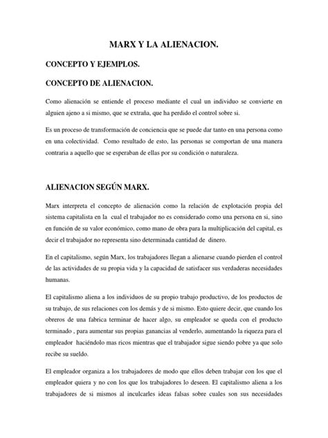 Image result for Alienacion Marx