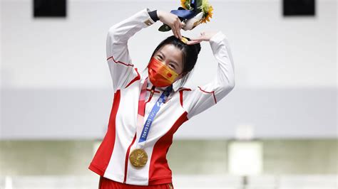 杨倩杨皓然10米气步枪夺冠 为中国奥运军团拿下第九金！|杨倩杨|皓然-体育赛事-川北在线