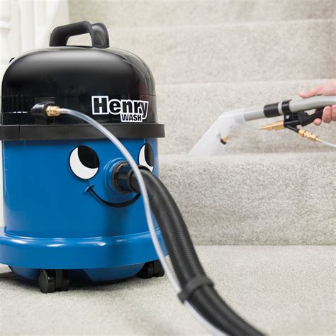 230V Henry Wash Carpet Hard Floor Cleaner Blue
