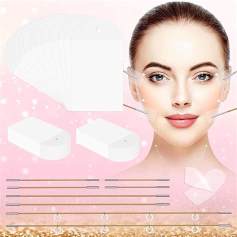 Amazon.com : Invisible Face Lift Tape,100PCS Face Lifting Tapes and ...