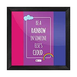 Indigifts LGBT Love Quote Multi Poster Frame (Synthetic Wood, 6x6 ...