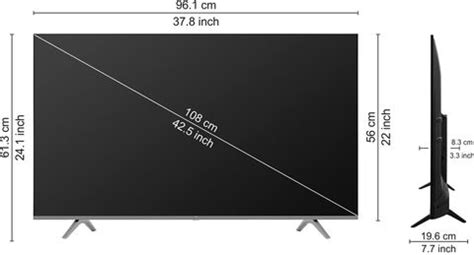 Vu Premium 108 cm (43 inch) Ultra HD (4K) LED Smart Android TV Online ...