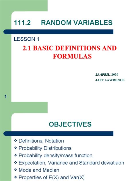 Types of Random Variables 的图像结果