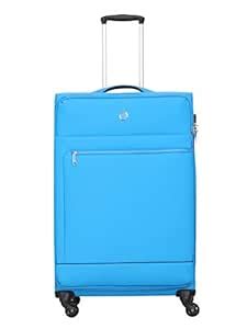 ECHOLAC Fabric 81 cms Diva Blue Softsided Check - in Luggage (CT716-I ...