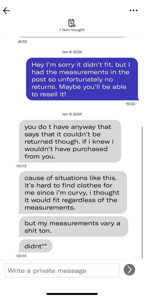 What should I say/do? : r/Depop