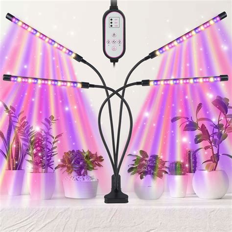 LED Full Spectrum Grow Light for Indoor Plants, Seeds, Hydroponics ...