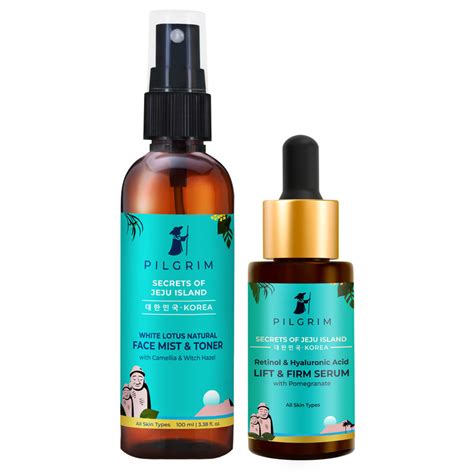 Buy Pilgrim Pore Care Kit For Pore Tightening & Cleansing Online