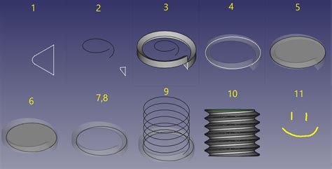 Free CAD Thread Tutorial 的图像结果