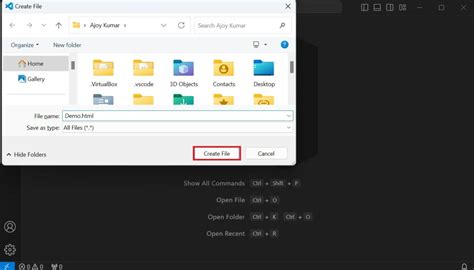 How to Create a File in Visual Studio Code 的图像结果