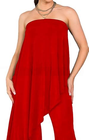 Raze Jumpsuit - Red