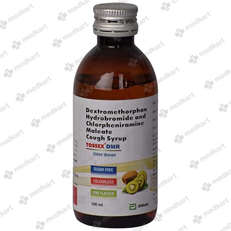 TOSSEX DMR SYRUP 100 ML - Side Effects, Uses, Price and Generic ...