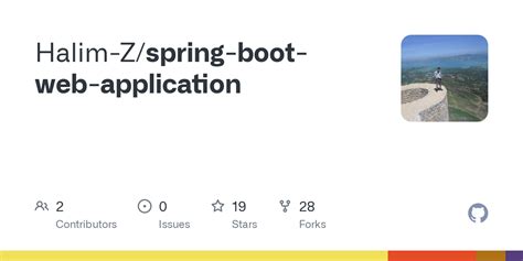 Spring Boot Web Application 的图像结果