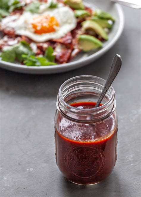 Mexican Red Chile Sauce Recipe