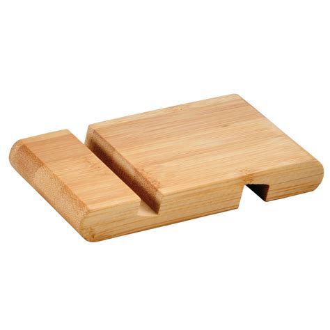 Bambusowy uchwyt na telefon, 13 x 8 cm - Kesper | Sklep EMPIK.COM