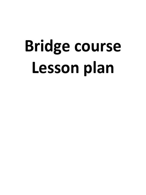 Image result for Bridge Program Class 5 Twau Week 1