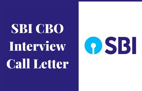 SBI CBO Interview Call Letter 2023 Out, Direct Link to Download