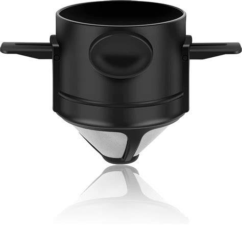 Buy holygloomy Pour Over Coffee Filter, Reusable Stainless Steel Coffee ...