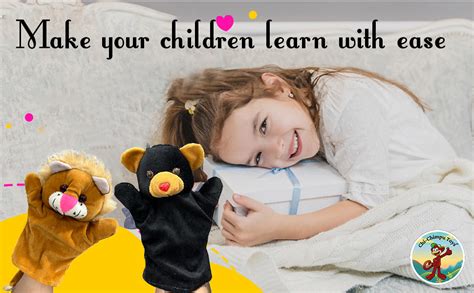 Buy Chi-Chimpu Wild Animal Combo Hand Puppet for Kids & Toddlers - Soft ...