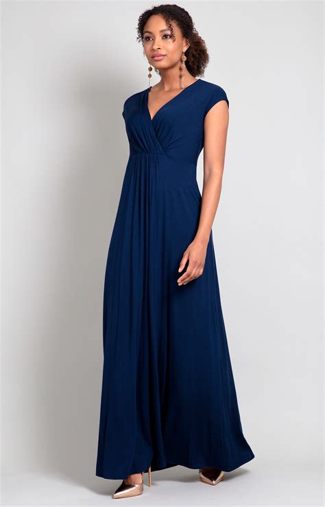 Sophia Maxi Dress Navy Blue - Evening Dresses, Occasion Wear and ...
