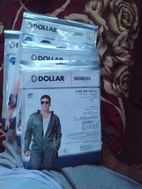 Dollar Bigboss Men's White Pack of 5 Vest (8902889480169_MDVE-01 ...