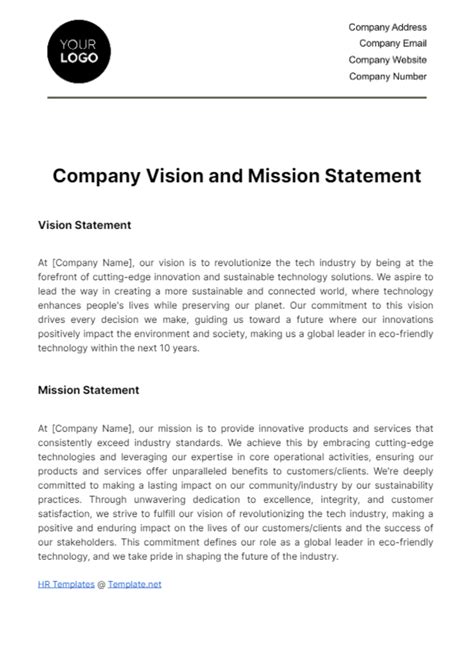 Image result for Company Vision Statement