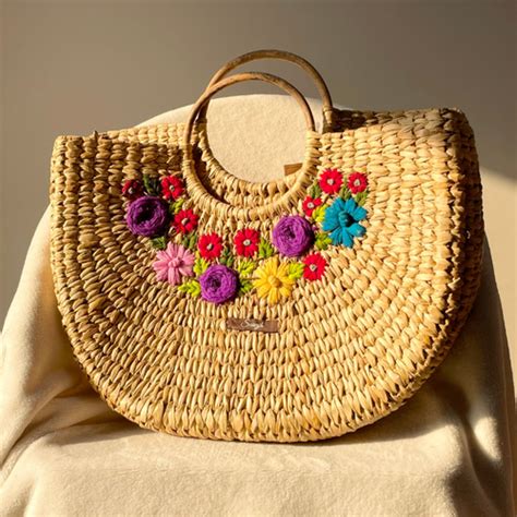 Buy Handcrafted Natural Fiber Women's Bag Accessories | Saanjh – Saanjh ...