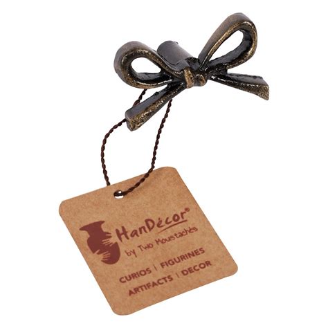 Tie Knot Design Antique Brass Finish Cast Iron Cabinet/Wardrobe Knobs ...