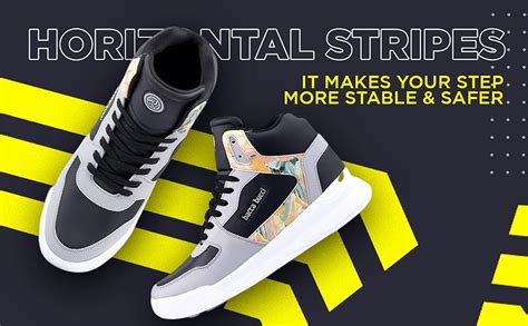 Buy Bacca Bucci® GYUKI Mid-top Color Block Street Fashion Sneakers for ...
