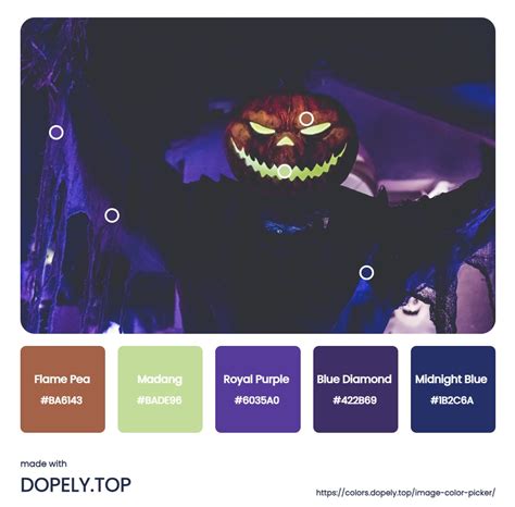 20 Halloween Color Palettes - Inspiration & Productivity for Everyone