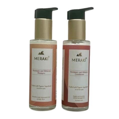 Meraki Rosemary and Hibiscus Combo Of Conditioner And Shampoo ...