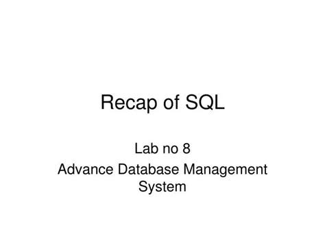 Image result for SQL Recap Challenge 2
