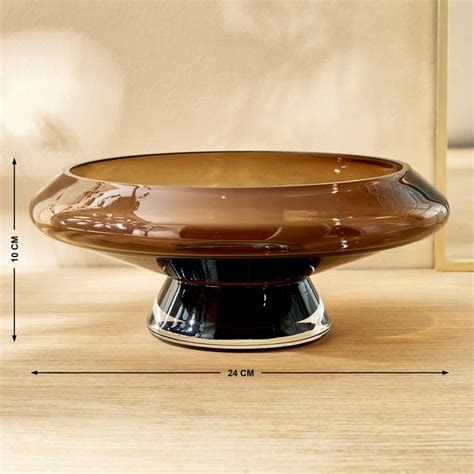 Buy Amida Callix Glass Decorative Bowl from Home Centre at just INR 1899.0