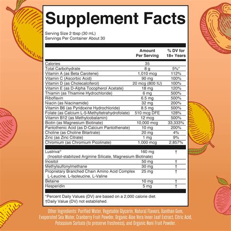 Liquid Morning Multivitamin + Hair Growth Vitamin Supplement – MaryRuth ...