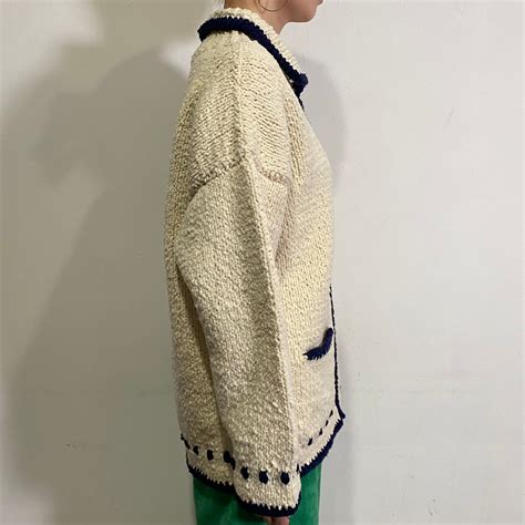 Ecuador wool knit cardigan | LEMON