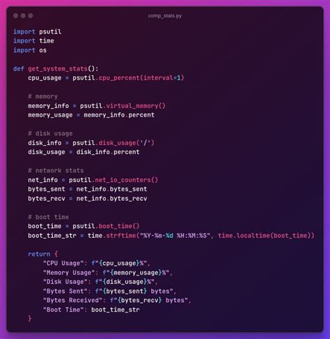 Image result for Psutil Python