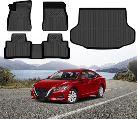 Amazon.com: TPE Floor Mats and Cargo Liner Fit for 2020-2024 Nissan ...
