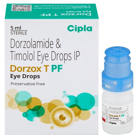 Dorzox T PF New Eye Drops 5 ml | Uses, Side Effects, Price | Apollo ...