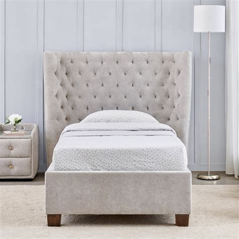 Buy Stellar Elite Ursula Single Bed - Grey from Home Centre at just INR ...