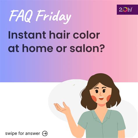 Instant hair color at home or salon? – 2.Oh!