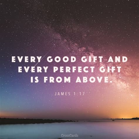 Your Daily Verse - James 1:17 - Inspirations | Bible Study Tools